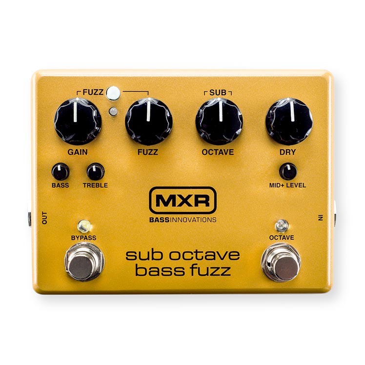 MXR® SUB OCTAVE BASS FUZZ M287