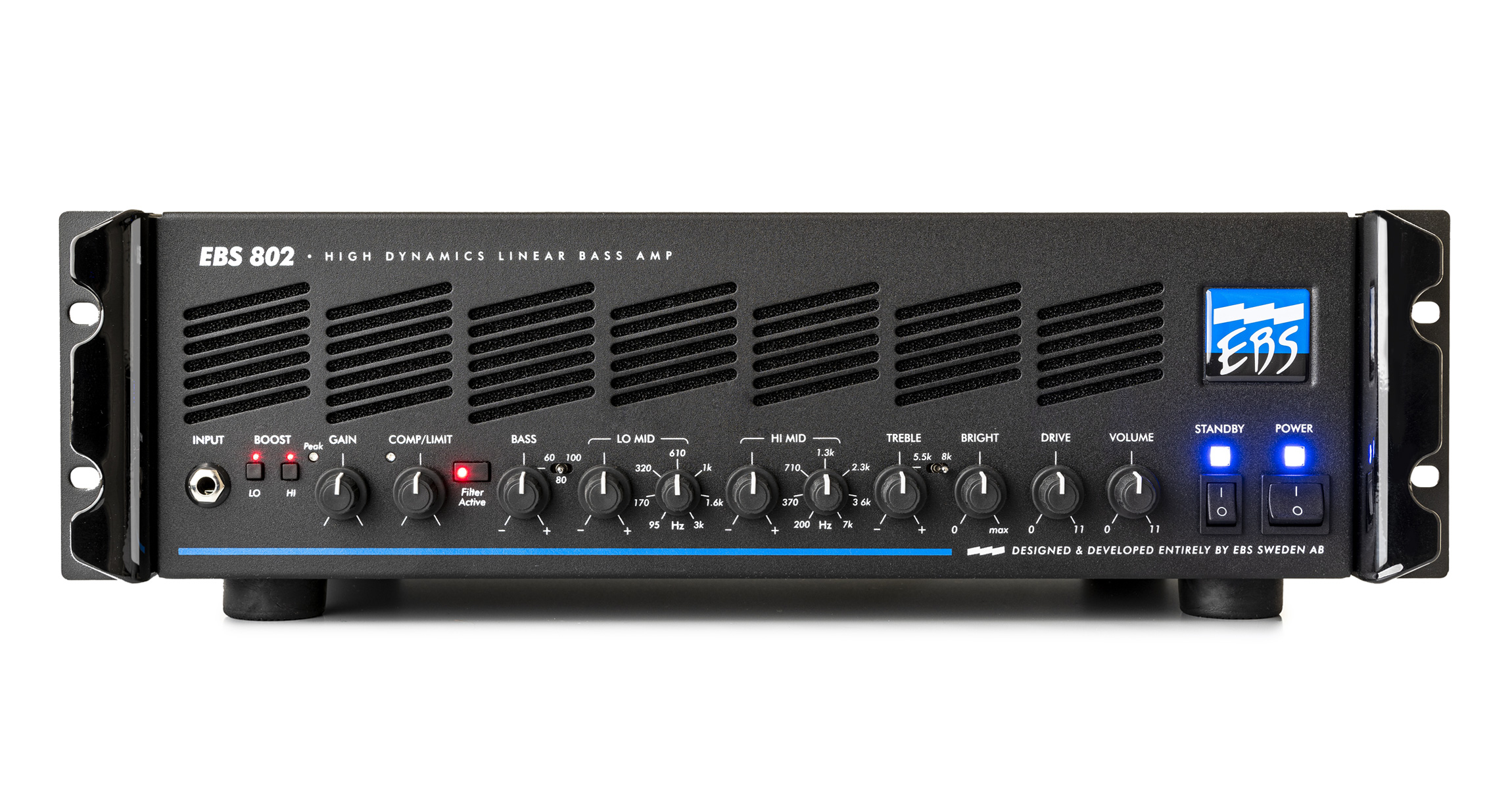 EBS 802 High Dynamics Linear Bass Amplifier