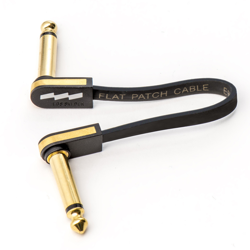 EBS PREMIUM GOLD FLAT PATCH CABLES