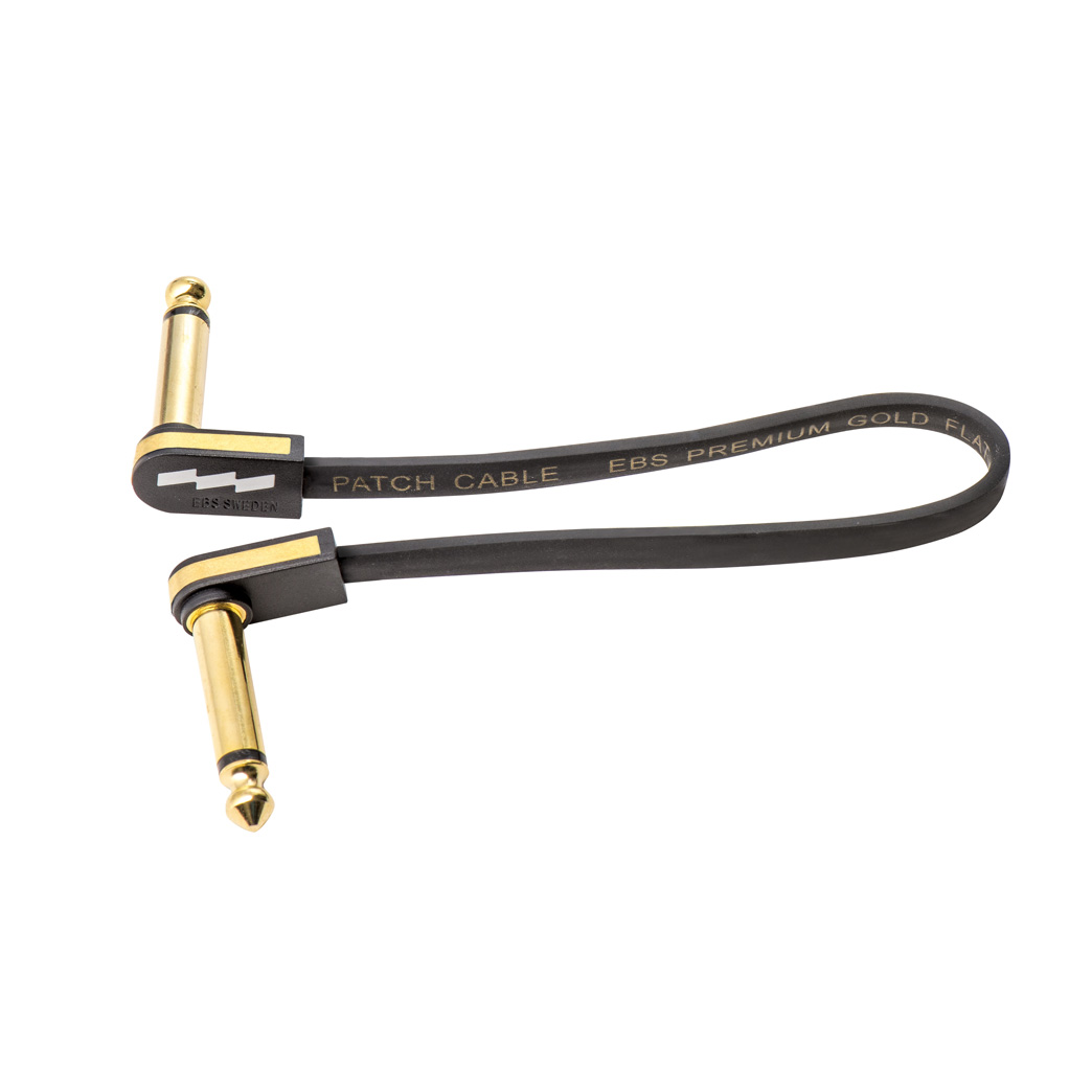 EBS PREMIUM GOLD FLAT PATCH CABLES