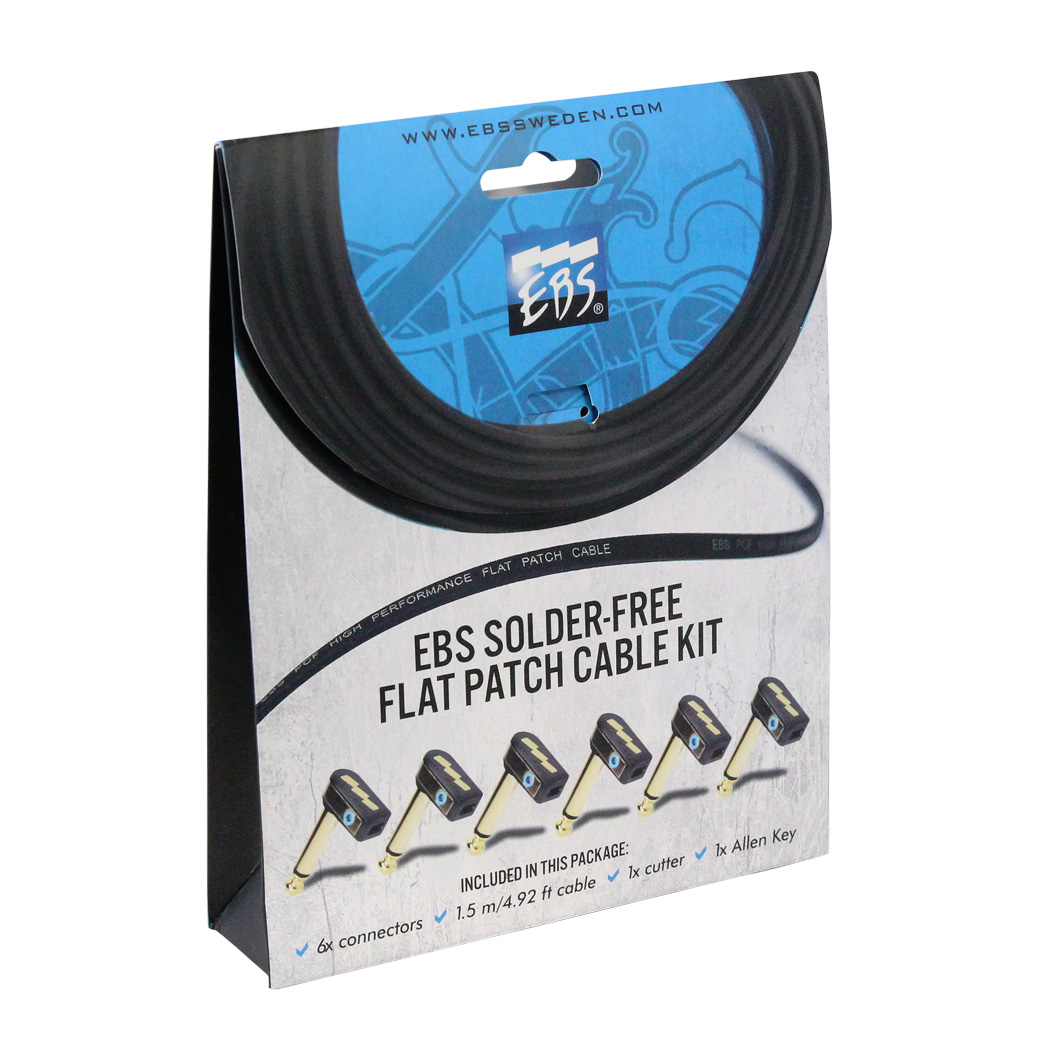 EBS SOLDER FREE FLAT PATCH CABLE KIT SFC-K6J