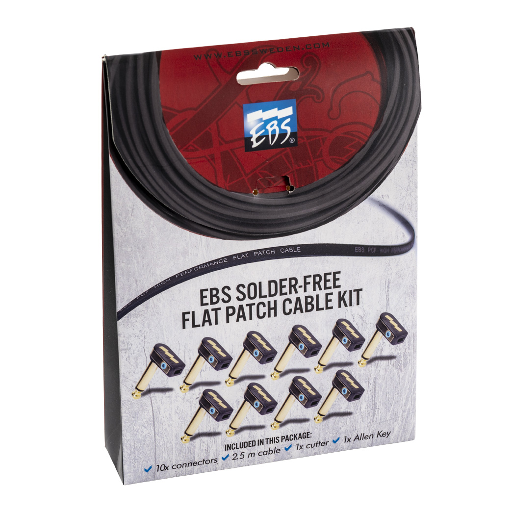 EBS SOLDER FREE FLAT PATCH CABLE KIT SFC-K10J