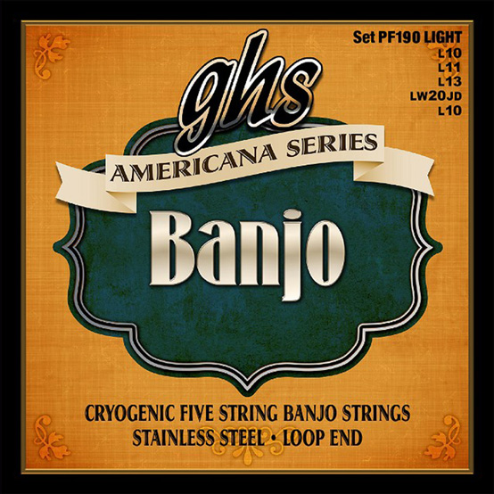 ghs Banjo strings Americana Series