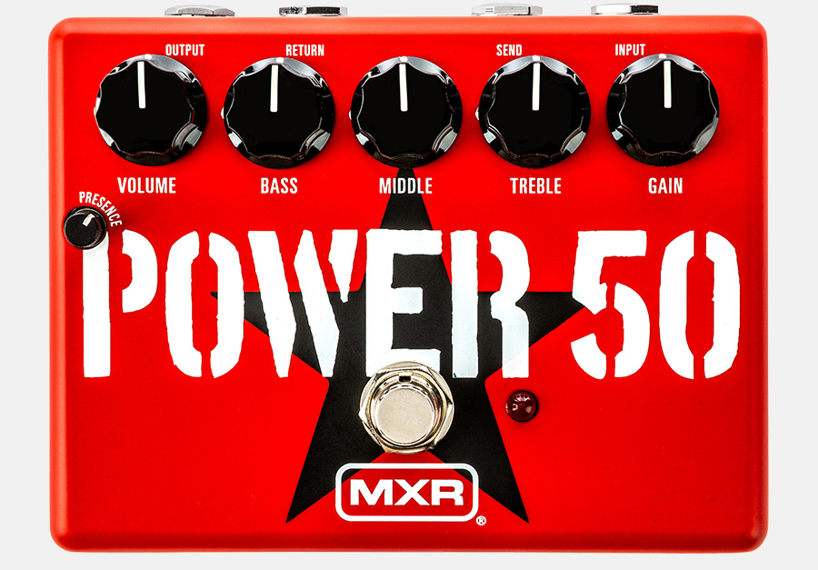 MXR® TOM MORELLO POWER 50™ OVERDRIVE TBM1 製品特徴