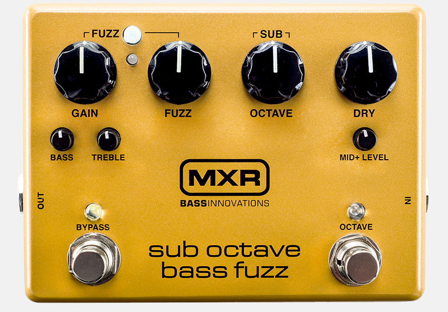 MXR® SUB OCTAVE BASS FUZZ 製品特徴