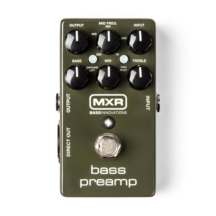 MXR® BASS PREAMP M81