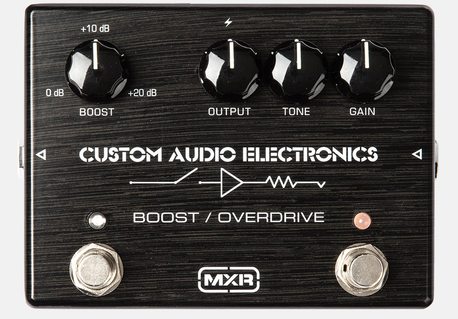 MXR® CAE BOOST/OVERDRIVE MC402 製品特徴