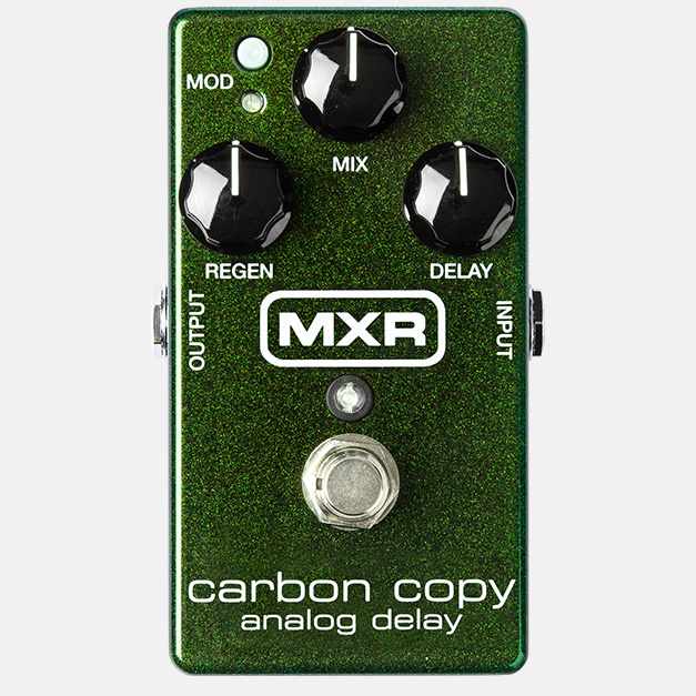 MXR® M169 CARBON COPY® ANALOG DELAY 製品特徴