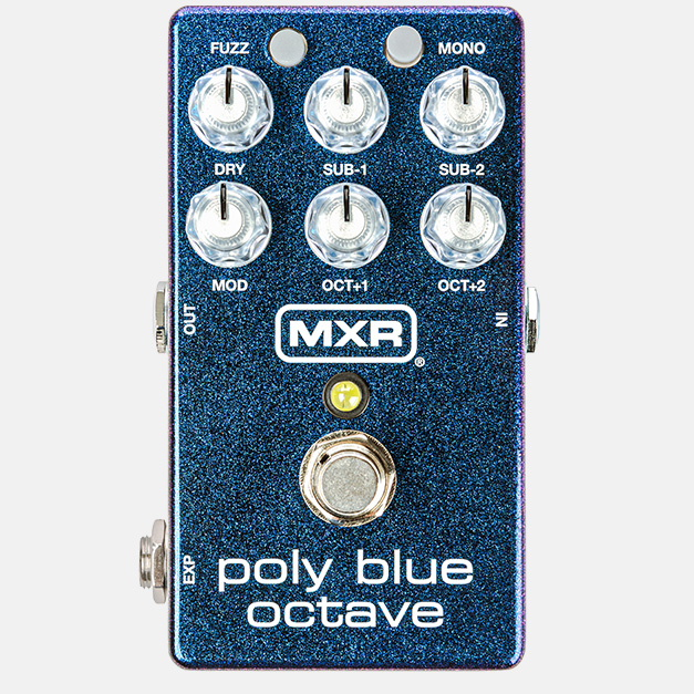 MXR® POLY BLUE OCTAVE 製品特徴