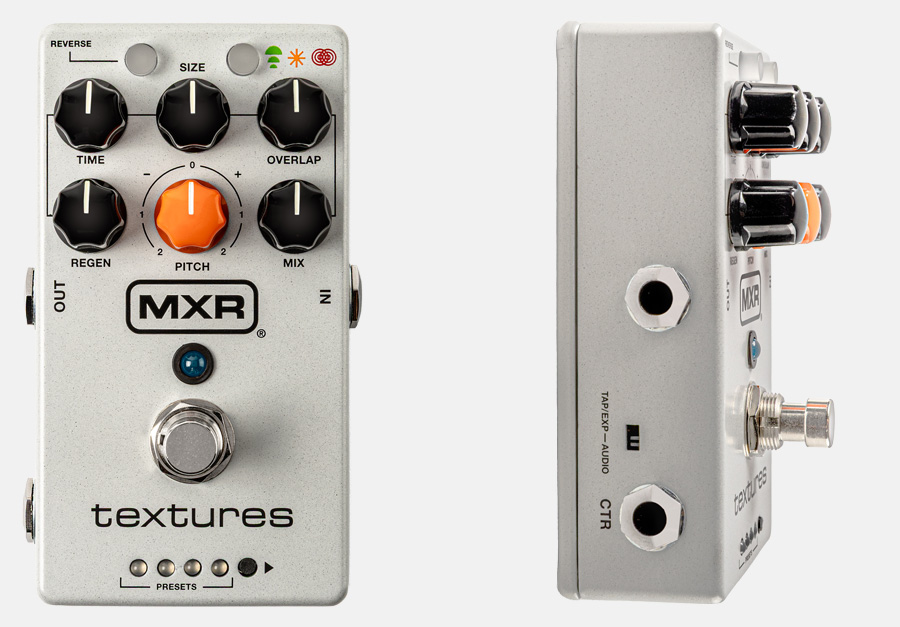 MXR® TEXTURES™ GRANULAR SYNTH ENGINE 製品特徴
