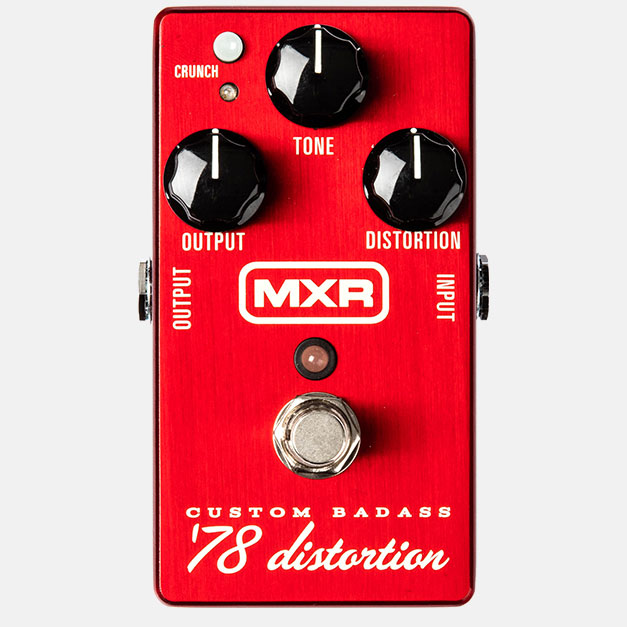 MXR® CUSTOM BADASS™ '78 DISTORTION 製品特徴