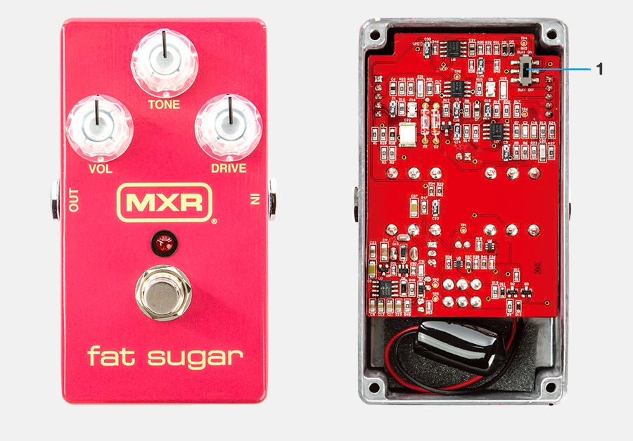 MXR® FAT SUGAR™ DRIVE製品特徴