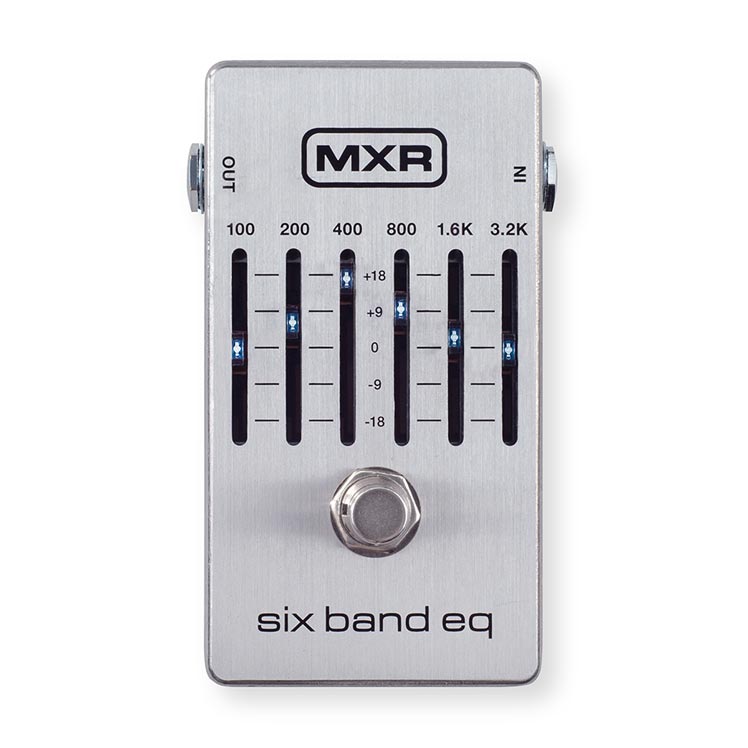 MXR® SIX BAND EQ M109S