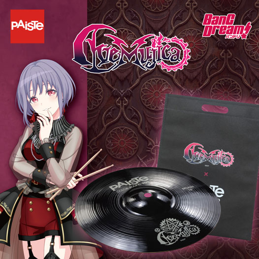 「Ave Mujica」コラボレーション PAiSTe（PAiSTe）スプラッシュ・シンバル 発売！