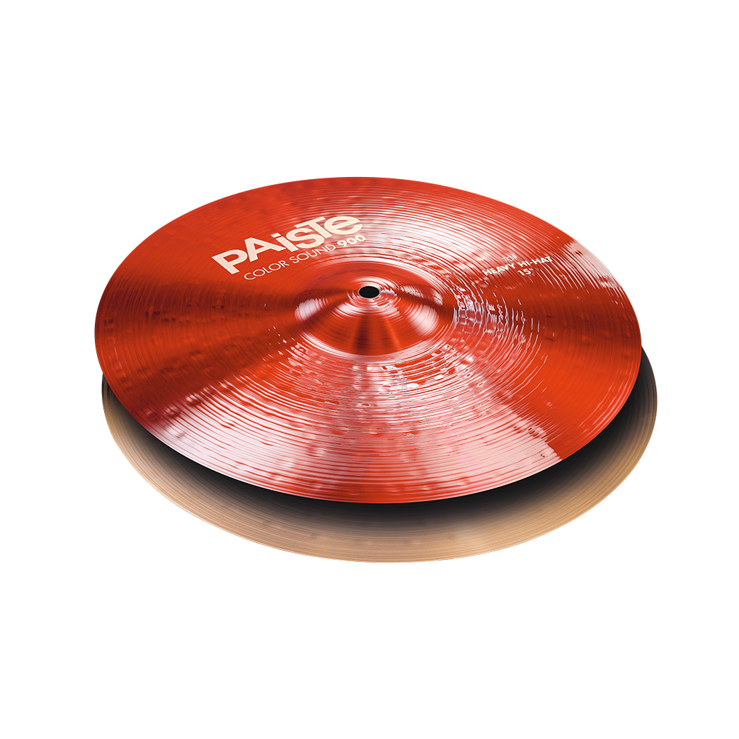 Paiste | Color Sound 900 Red Heavy Hi-Hat | モリダイラ楽器