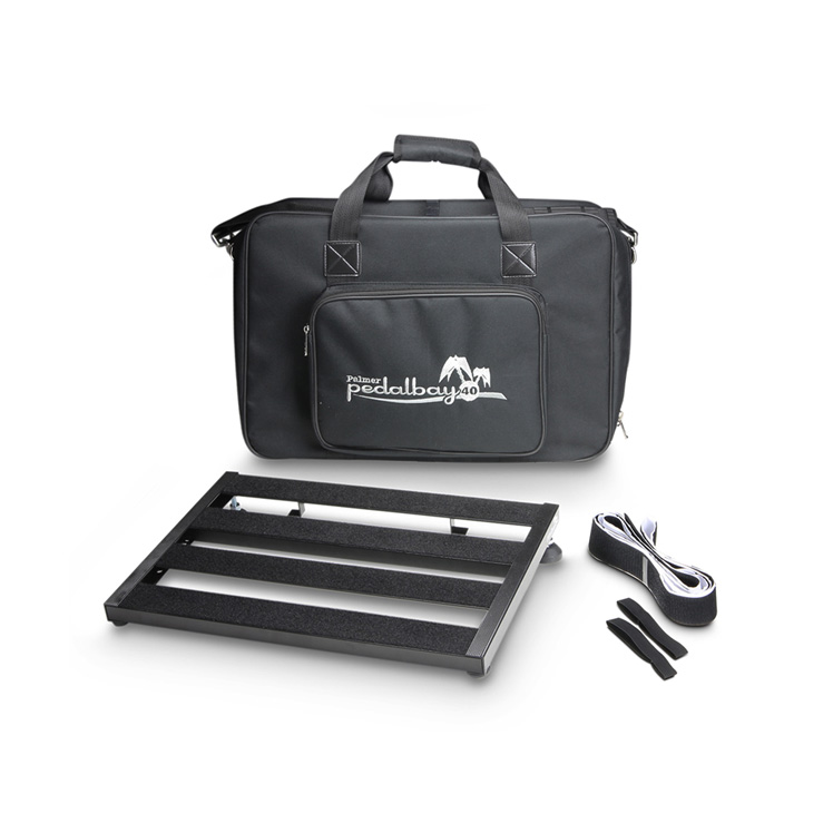 Palmer PEDALBAY® 40 Lightweight Variable Pedalboard with Protective Softcase