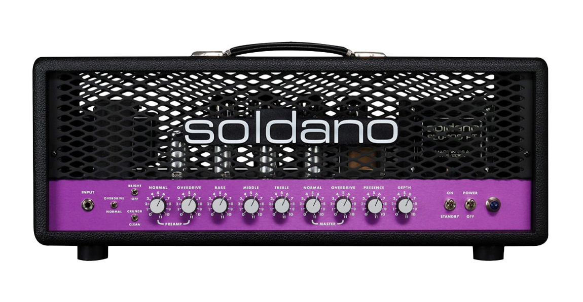 Soldano SLO-100 Purple Panel – Signed
