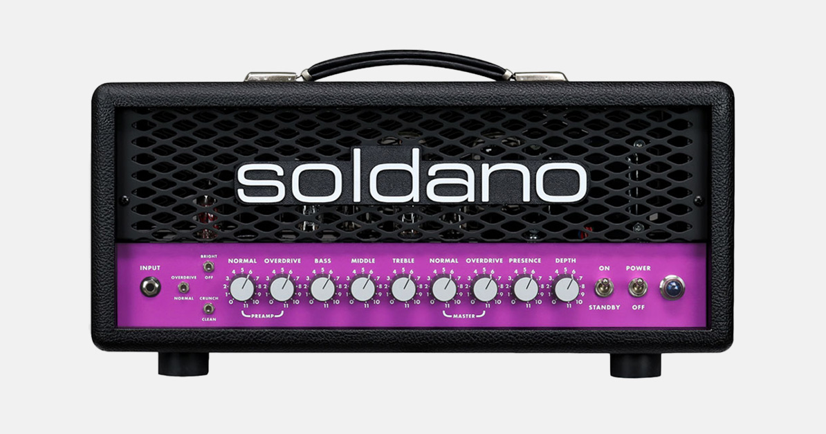 Soldano SLO-30 Purple Panel – Signed
