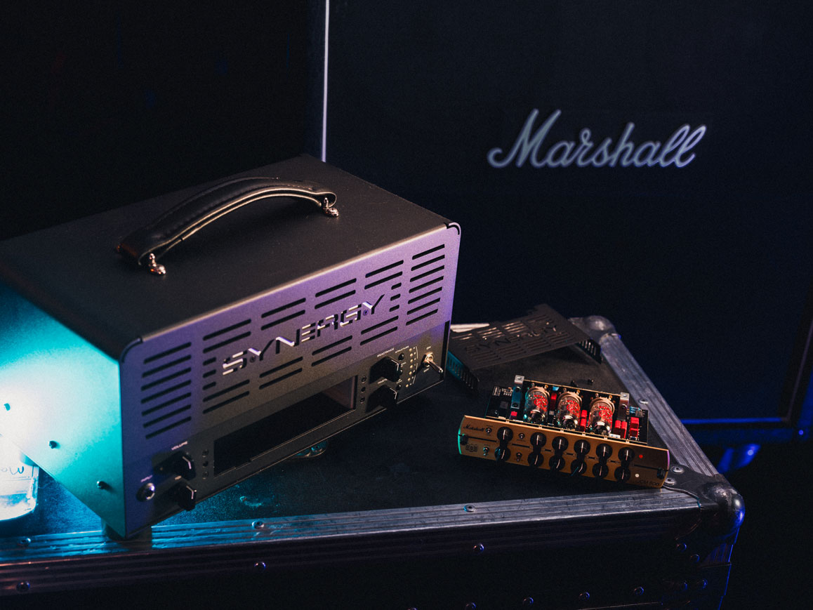 MARSHALL JCM 800 DUAL CHANNEL THREE-TUBE SYNERGY PREAMP MODULE