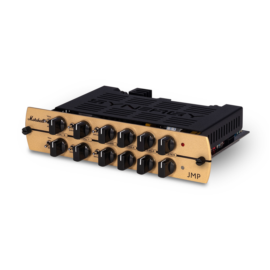 MARSHALL JMP DUAL CHANNEL ALL-TUBE SYNERGY PREAMP MODULE フロントパネル