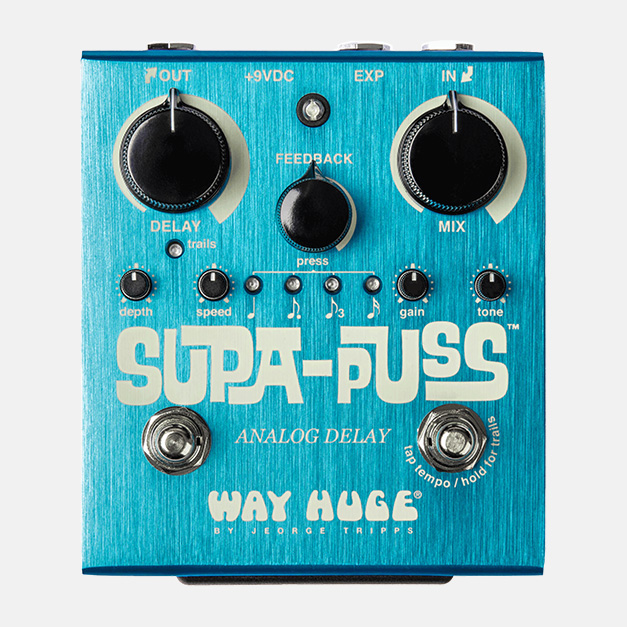 WAY HUGE® WHE707 SUPA-PUSS™ ANALOG DELAY 製品特徴