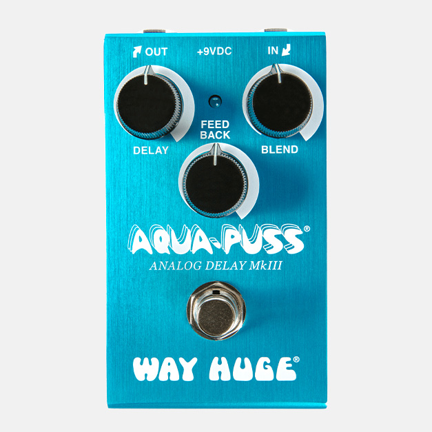 WAY HUGE® SMALLS™ WM71 AQUA-PUSS™ ANALOG DELAY 製品特徴